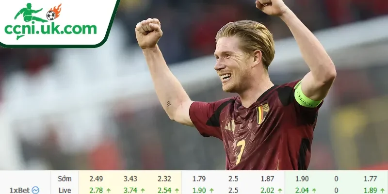 Trận đấu Croatia vs Bỉ khả năng cao ít bàn